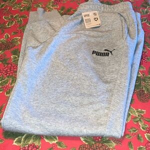 NWT Men’s Puma Joggers Sz XL, Grey.